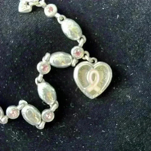 Brighton adjustable breast cancer bracelet - Picture 3 of 3
